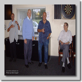 ?, Reg Woodcock, Jim Williams, Derek Taylor
